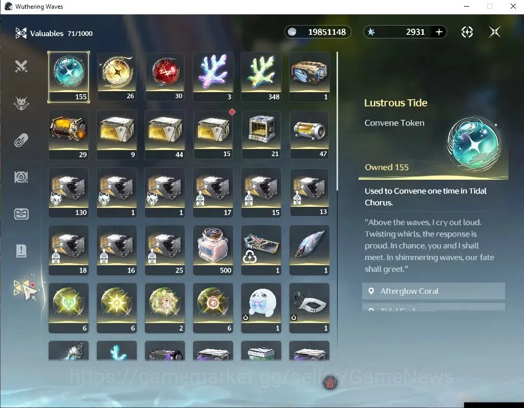 Wuthering Waves Accounts NA|UL 49|2 Limited|(Lucy RC6,Rebecca)+Sign|155 Lus image 10