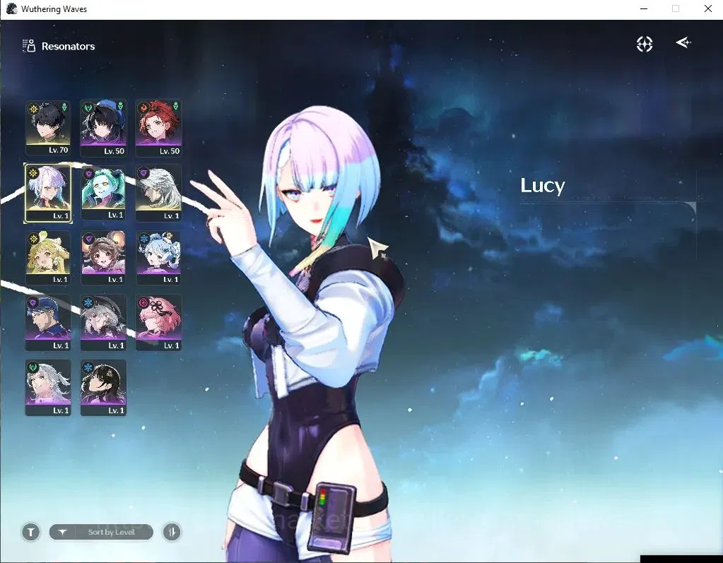 Wuthering Waves Accounts NA|UL 49|2 Limited|(Lucy RC6,Rebecca)+Sign|155 Lus image 2
