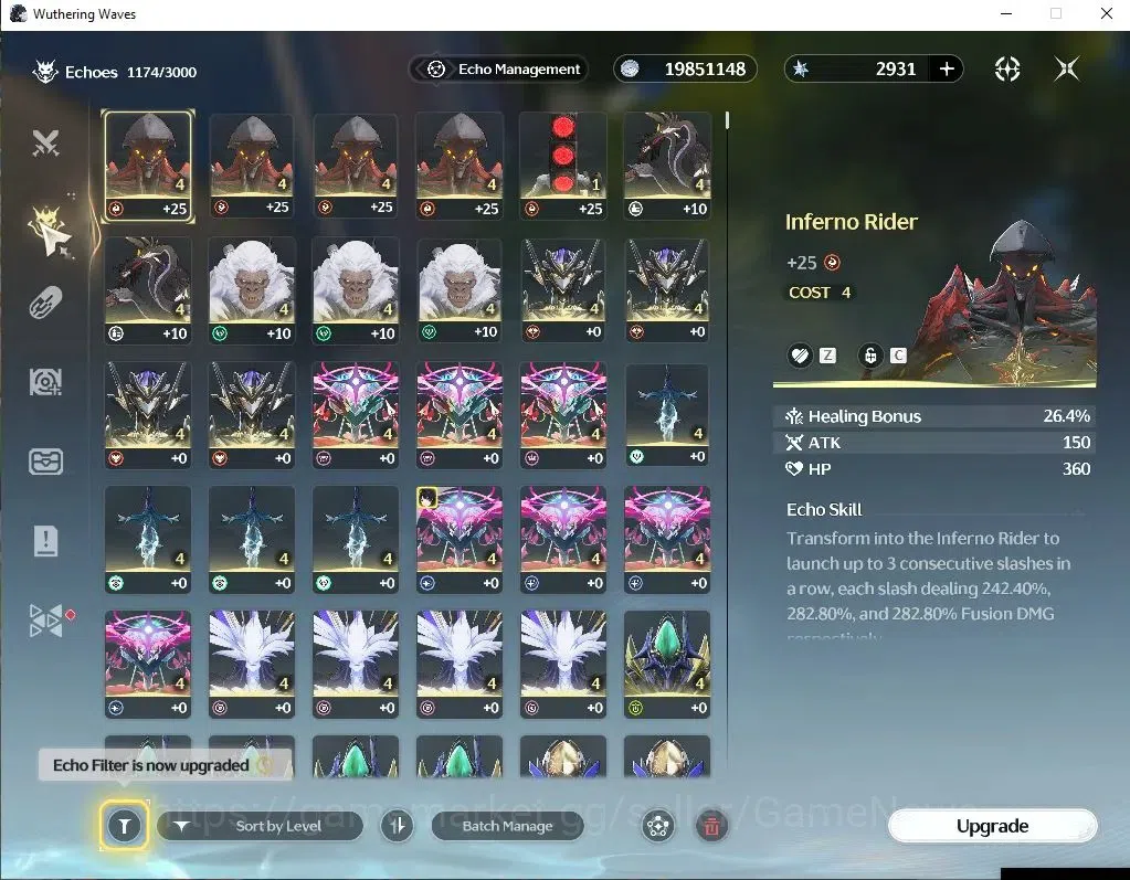Wuthering Waves Accounts NA|UL 49|2 Limited|(Lucy RC6,Rebecca)+Sign|155 Lus image 7