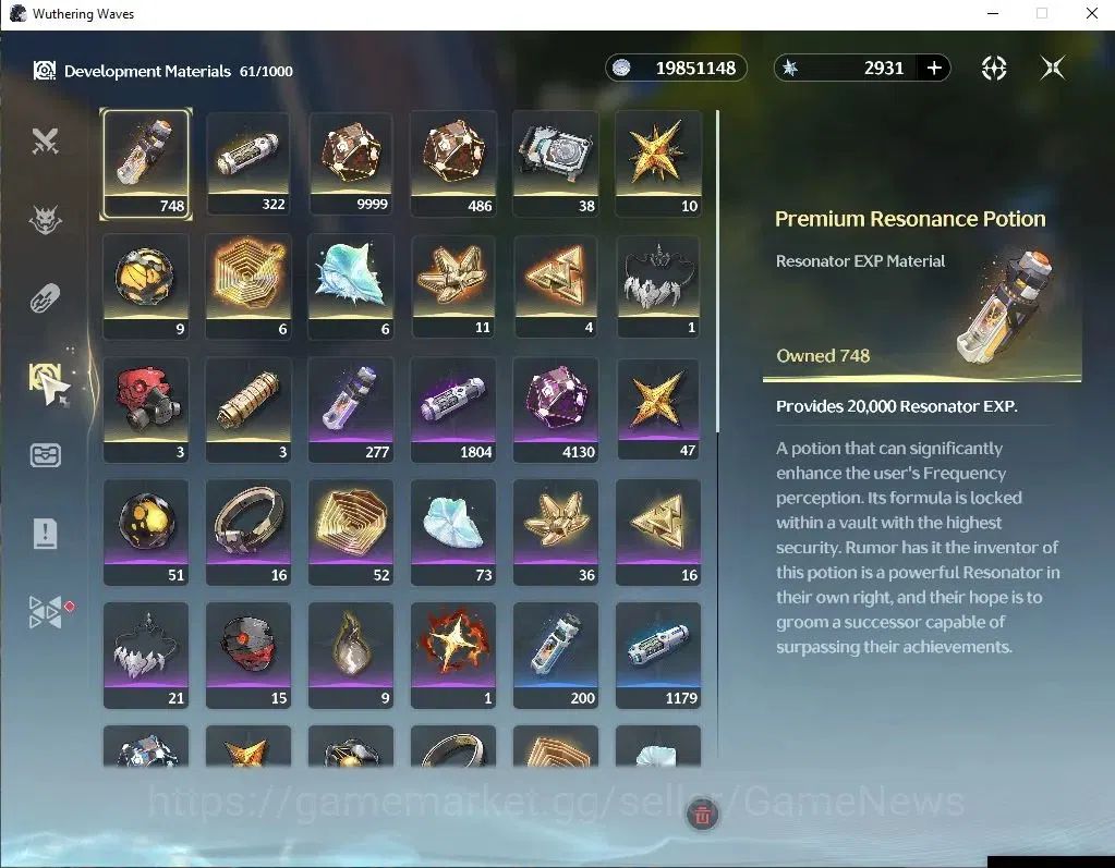 Wuthering Waves Accounts NA|UL 49|2 Limited|(Lucy RC6,Rebecca)+Sign|155 Lus image 8
