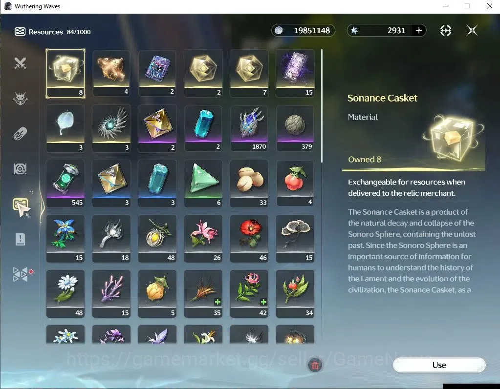 Wuthering Waves Accounts NA|UL 49|2 Limited|(Lucy RC6,Rebecca)+Sign|155 Lus image 9