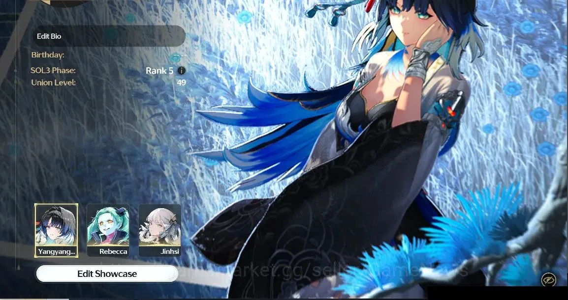 Wuthering Waves Accounts Starter SEA|UL 49| 3 Limited | (Yangyang: Xuanling RC 4)+Sign Jinshi,Rebecca |DB Lvl 30|1 STD 1