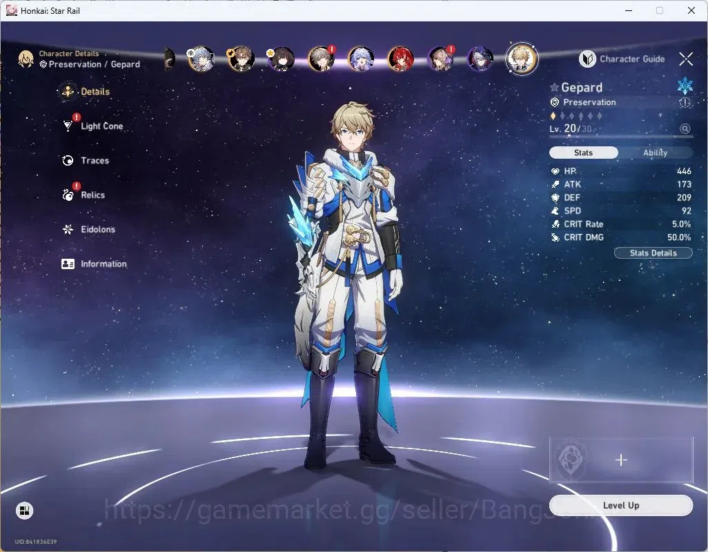 Honkai Star Rail Accounts Asia | TL53|8 Lim: Evanescia Lv70, Sparkle Lv60, D image 10