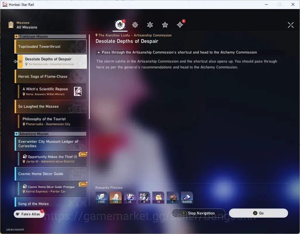 Honkai Star Rail Accounts Asia | TL53|8 Lim: Evanescia Lv70, Sparkle Lv60, D image 18
