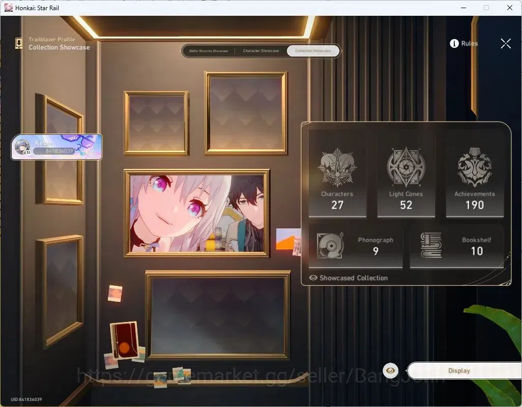Honkai Star Rail Accounts Asia | TL53|8 Lim: Evanescia Lv70, Sparkle Lv60, D image 20
