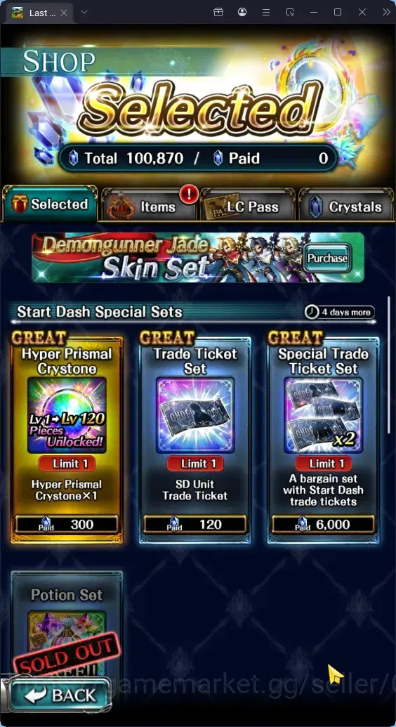 Last Cloudia Accounts GLOBAL|Rank 22|100K Crystal| Top Tier Unit (Telest image 14