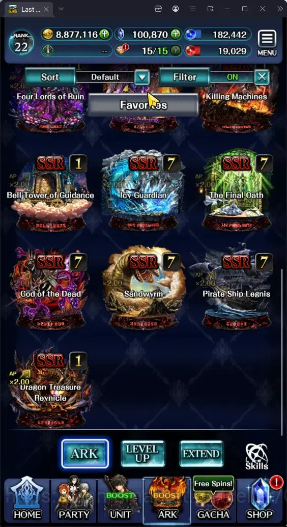 Last Cloudia Accounts GLOBAL|Rank 22|100K Crystal| Top Tier Unit (Telest image 2