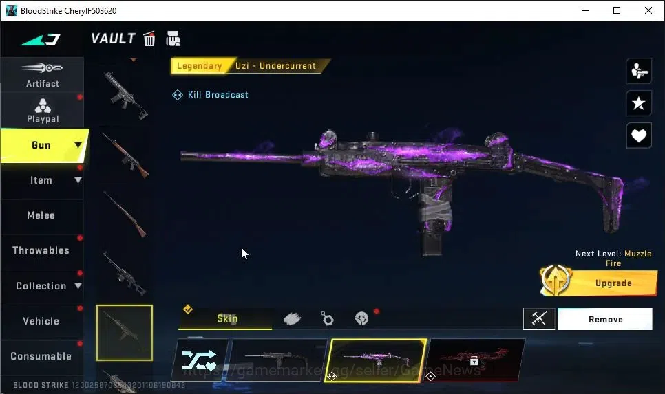 Blood Strike Accounts ASIA|Starter|Melee ULTRA Talon Knife-Sactum|Legend image 4
