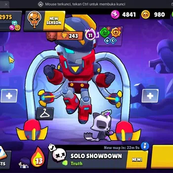 Brawl Stars Accounts Trophy 2875|29Brawler|6Max(5HC Shely,Nita,Brock,Stu,Edgar)|1HC,2Legend,5Mythic,4Epic