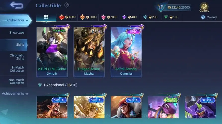 Mobile Legends: Bang Bang Accounts Global|Skin 94|Expert|Collector Natalia|Lightbron  image 5