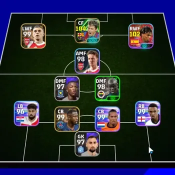 eFootball Accounts Others Android|Power 3080|Epic Javier Saviola,Andriy Shevchenko|Show Time Nicolas