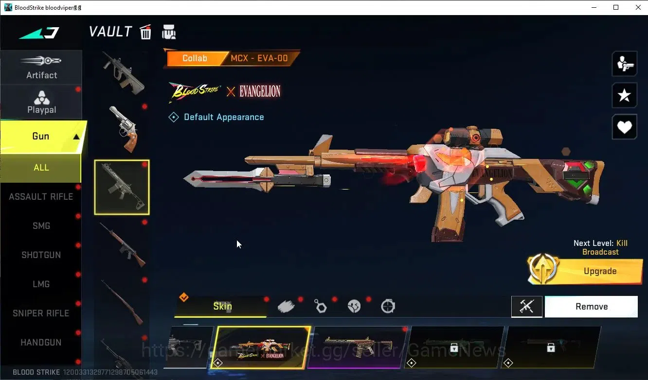 Blood Strike Accounts ASIA|ETERNAL M1887+EVO FAL+3 MELE+Collab 7DS[Emma, image 14