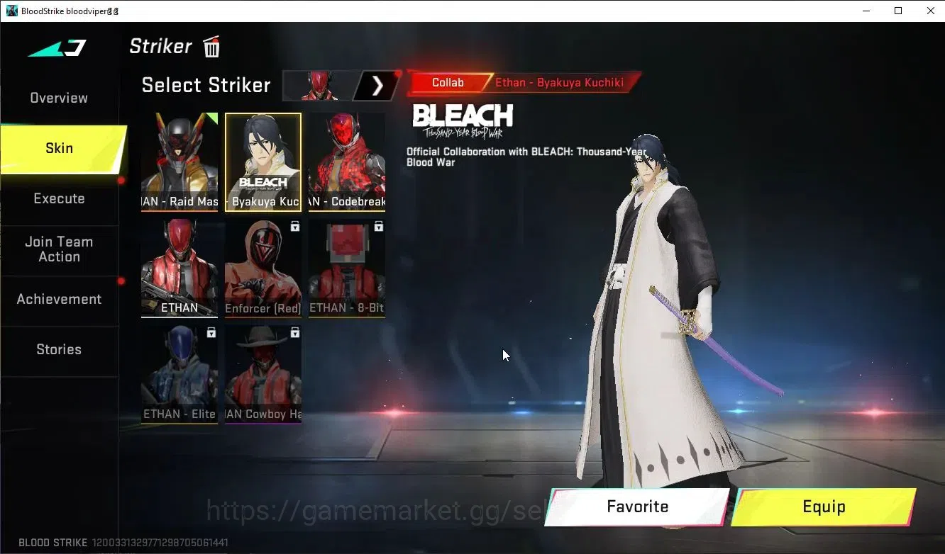 Blood Strike Accounts ASIA|ETERNAL M1887+EVO FAL+3 MELE+Collab 7DS[Emma, image 5
