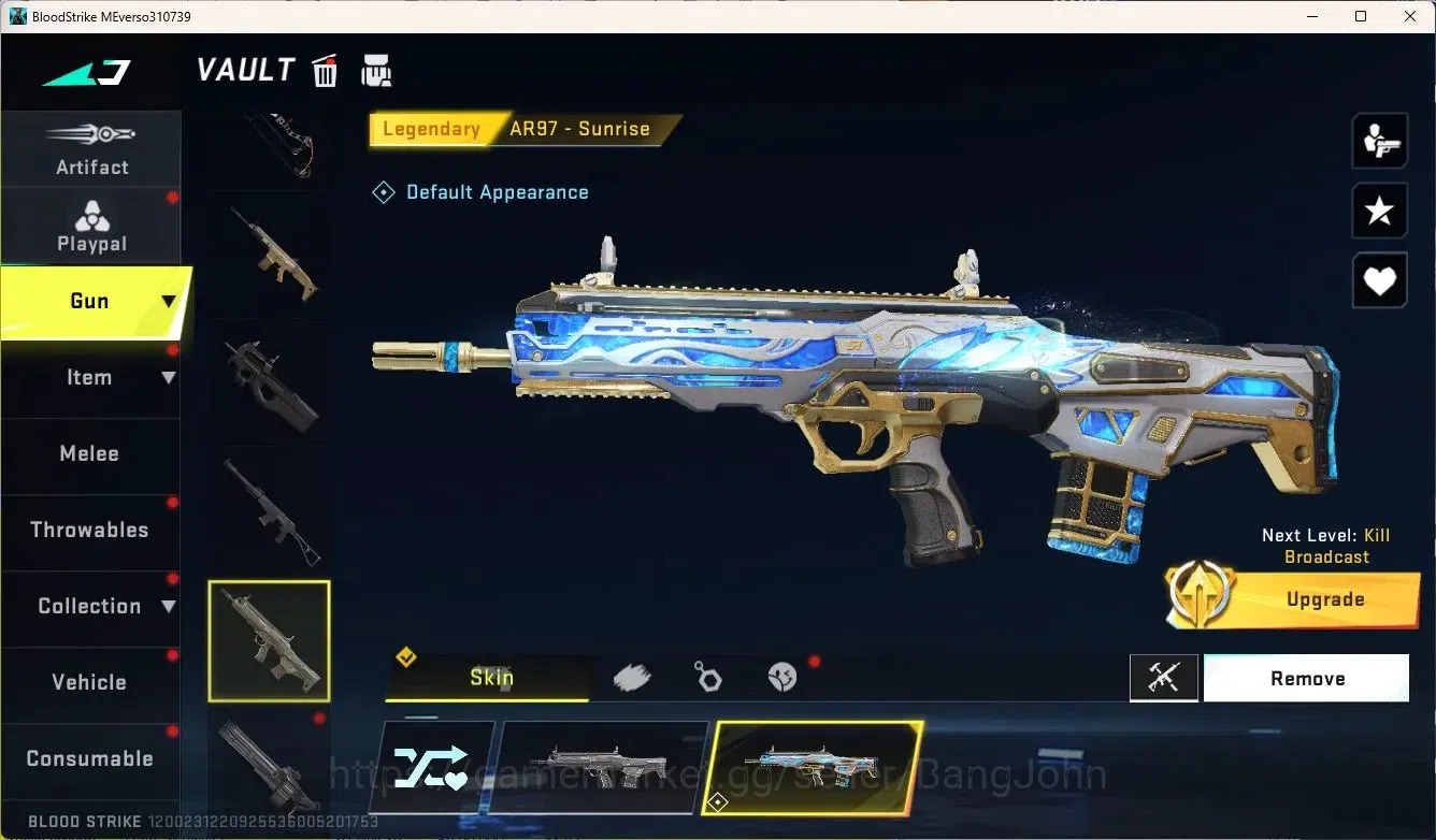 Blood Strike Accounts ASIA | 1 ULTRA: QBZ95|3 LEGENDARY GUNS|1 RARE PLAY image 4