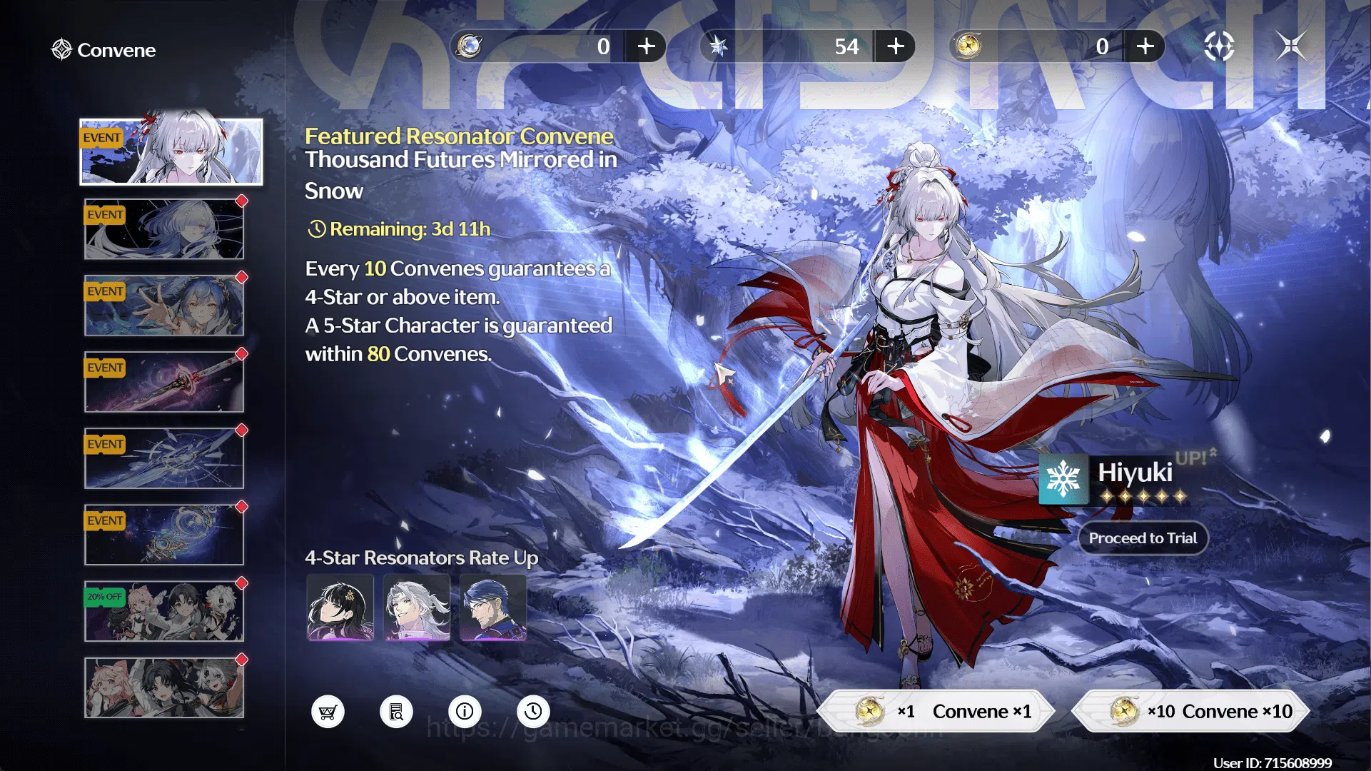Wuthering Waves Accounts ASIA | UL 60 | 4 Limit 2 Sign, Cartethyia Sign, Ji image 16