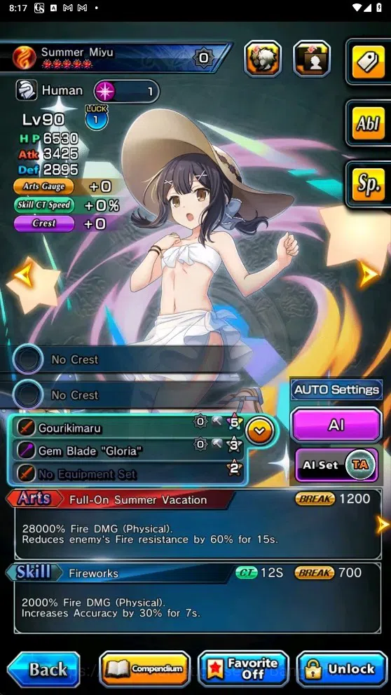 Grand Summoners Accounts Global| Rank 41 | 1.283 Crystal | 6 Ascend | Shiro image 6