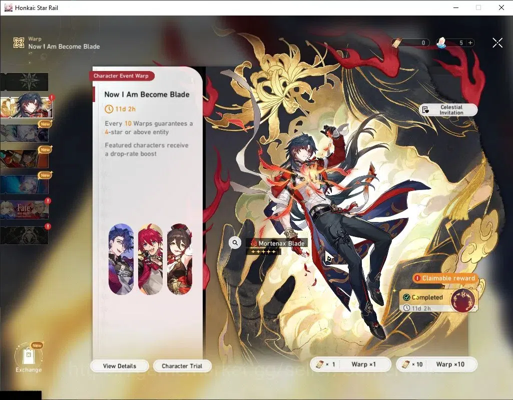 Honkai Star Rail Accounts Asia|TL 29|3 Limited|Mortenax Blade,Sparkle,Dan He image 10