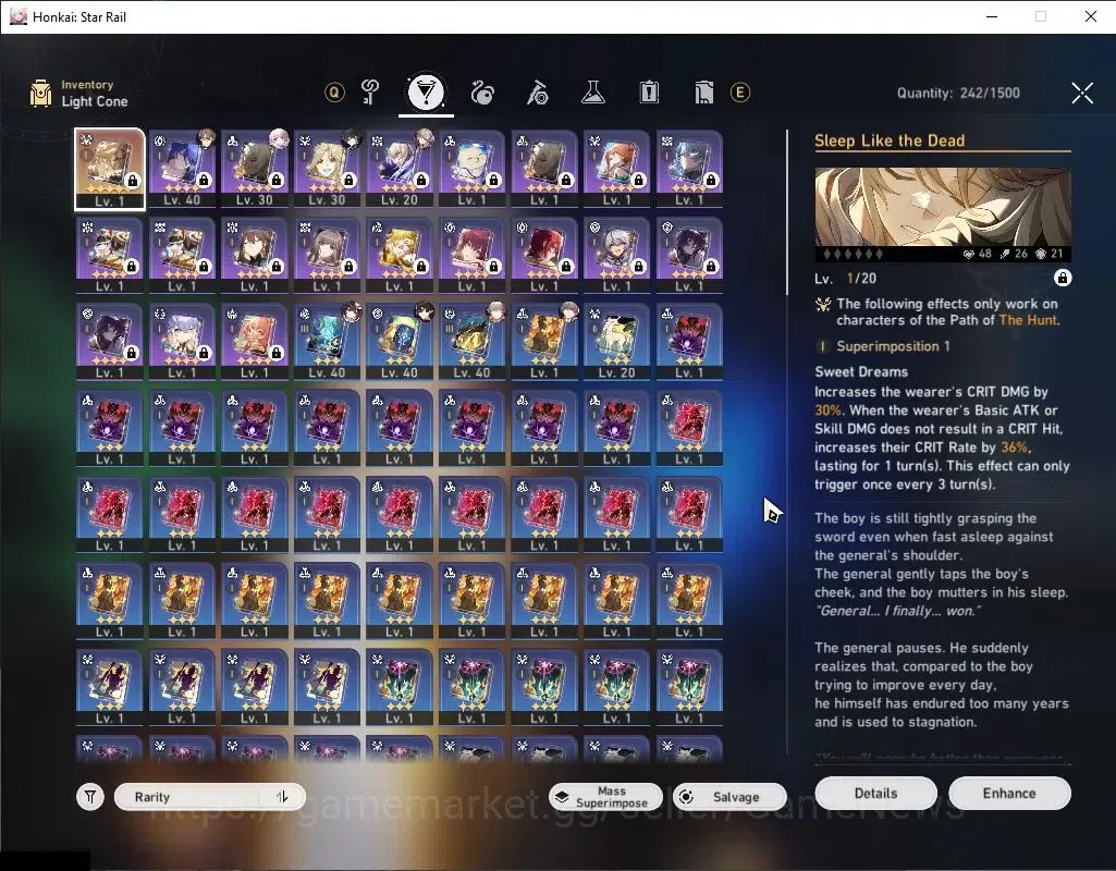 Honkai Star Rail Accounts Asia|TL 29|3 Limited|Mortenax Blade,Sparkle,Dan He image 5