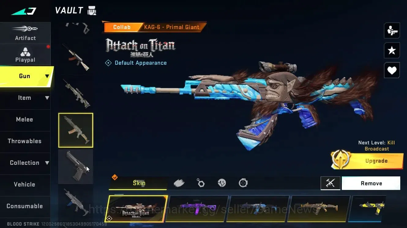 Blood Strike Accounts ASIA|25 ULTRA[ZERO,ETHAN,SPIKE,M4A1,AK47,FAL,etc]| image 11