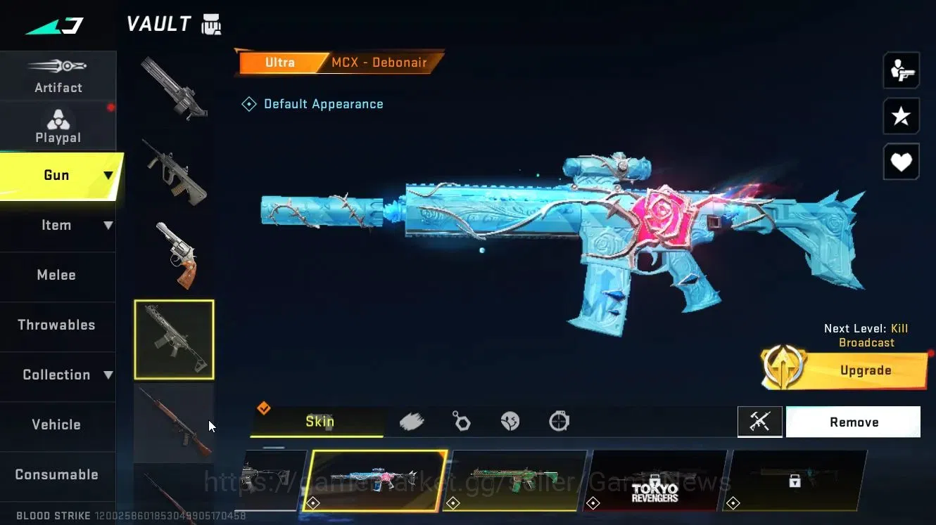 Blood Strike Accounts ASIA|25 ULTRA[ZERO,ETHAN,SPIKE,M4A1,AK47,FAL,etc]| image 13