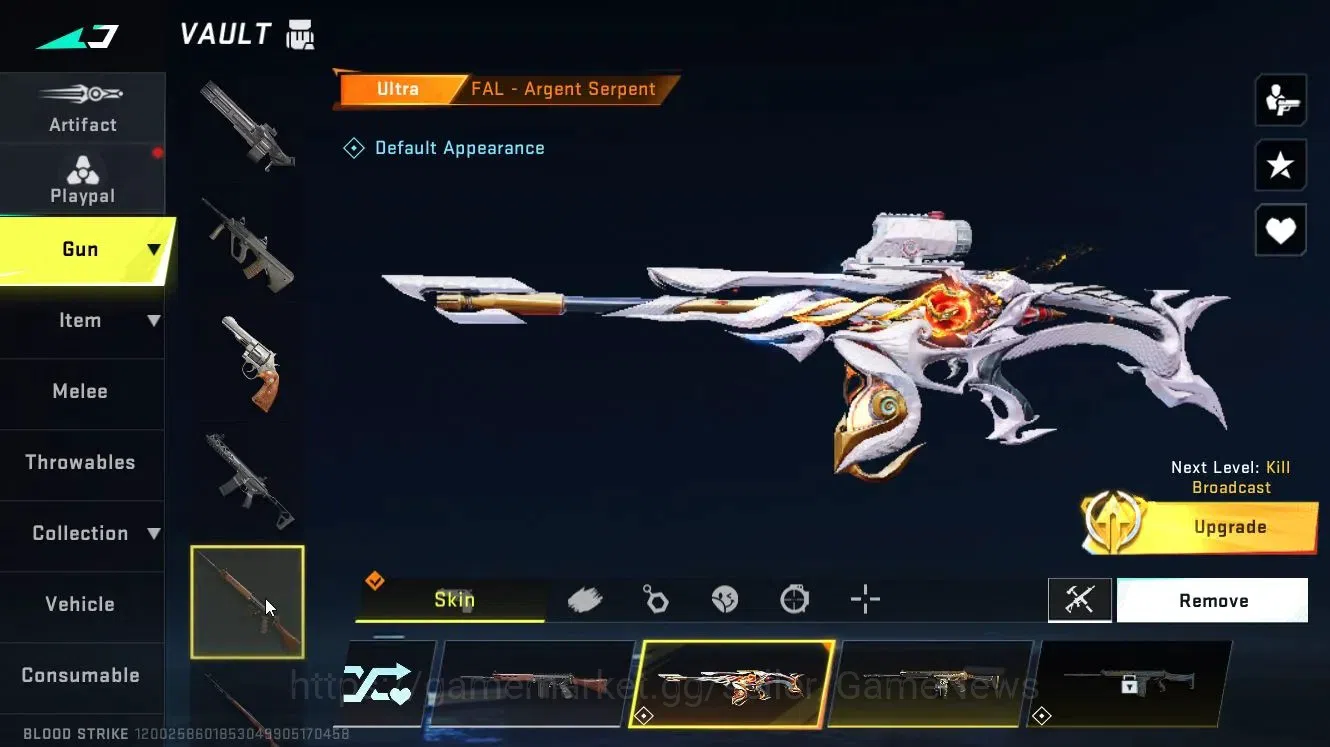 Blood Strike Accounts ASIA|25 ULTRA[ZERO,ETHAN,SPIKE,M4A1,AK47,FAL,etc]| image 14