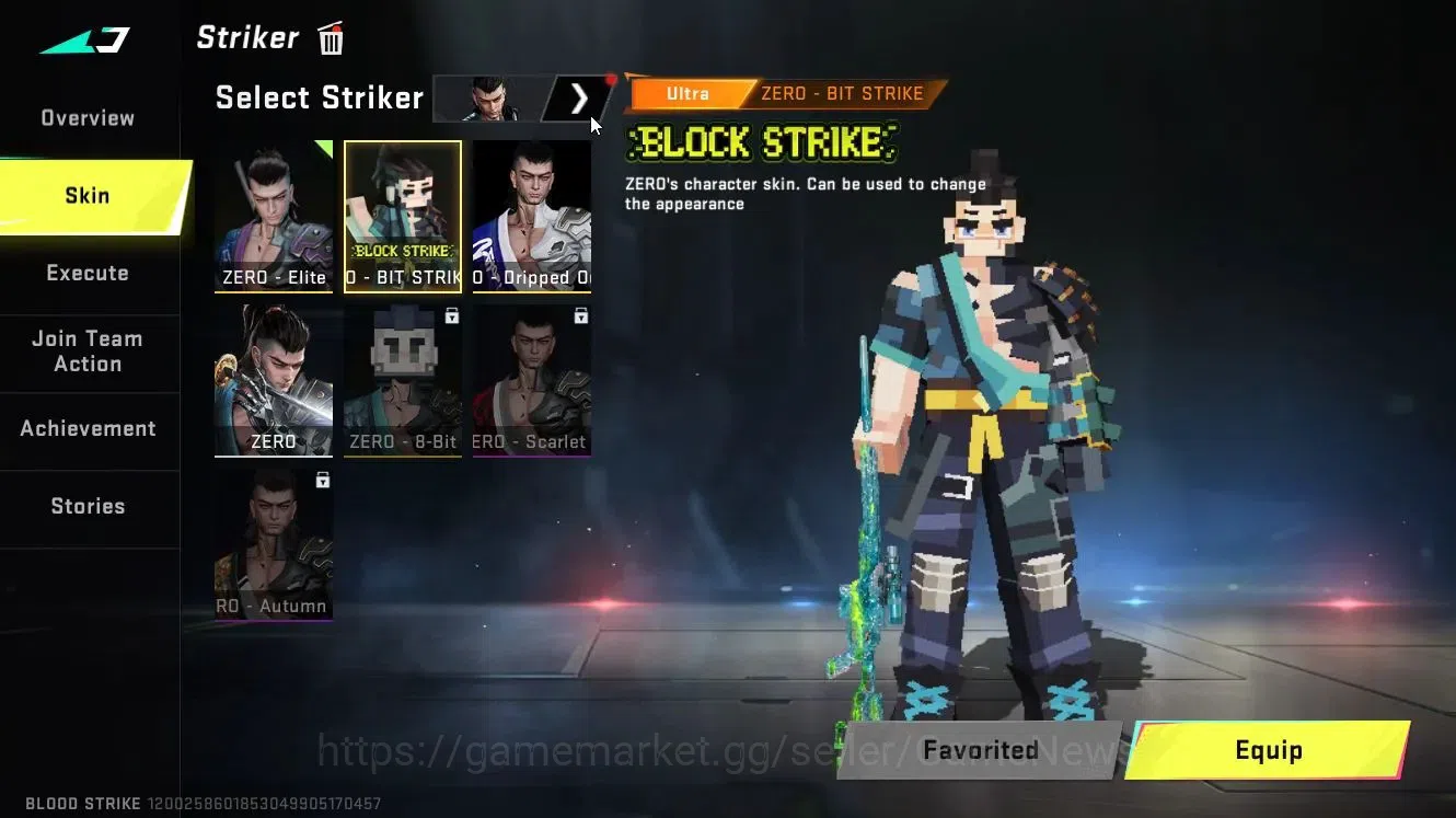 Blood Strike Accounts ASIA|25 ULTRA[ZERO,ETHAN,SPIKE,M4A1,AK47,FAL,etc]| image 3