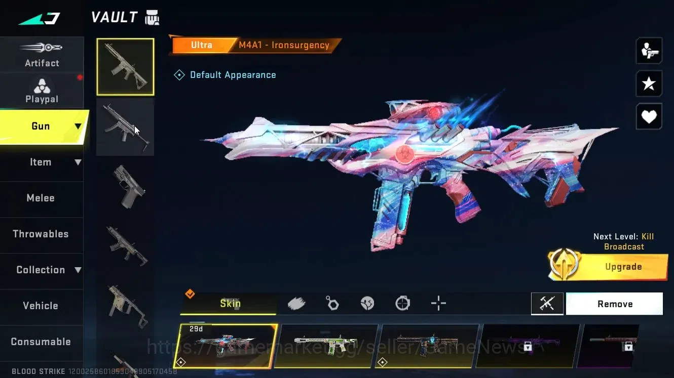Blood Strike Accounts ASIA|25 ULTRA[ZERO,ETHAN,SPIKE,M4A1,AK47,FAL,etc]| image 9