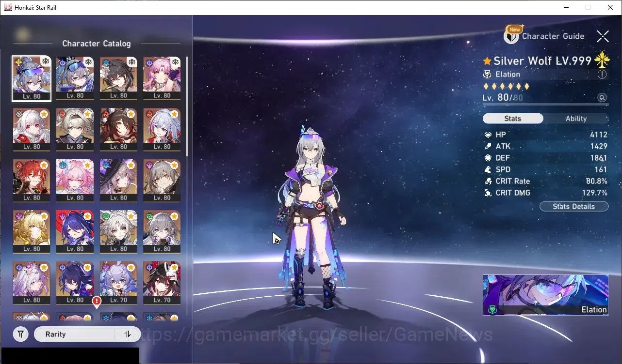Honkai Star Rail Accounts Asia|TL 70|22 Limited|1 PremTeam|Firefly,T Herta,C image 4