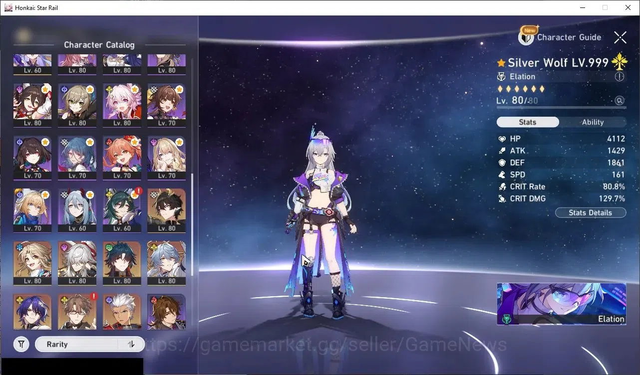 Honkai Star Rail Accounts Asia|TL 70|22 Limited|1 PremTeam|Firefly,T Herta,C image 5