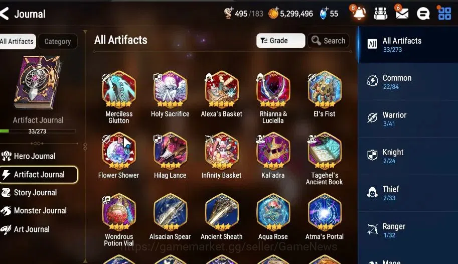 Epic Seven Accounts Global|UnVerif|2 ML (Rhianna&Luciel,Maid Chloe)+Te image 6