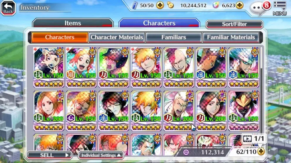 Bleach: Brave Souls Accounts Starter [GLOBAL]6K Orbs|Fresh All Story|Dream Team Ichigo,New Ichigo,TYBW25 Yoruichi,SwimSuit26 8