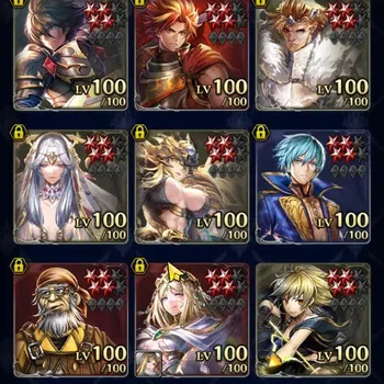 Last Cloudia Accounts Endgame GLOBAL|Rank 22|100k Crystal|Collab BF(OK Ark,FG Vargas)|Top Tier Unit(G Lilaha,SM Sera,KoG