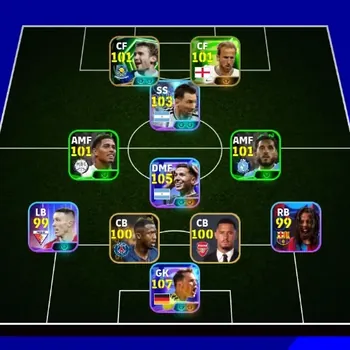 eFootball Accounts Legends & Iconic Players Android|PW 3086|Manuel Neuer Show T,Enzo Fernandez Show T,Ono Shinji Epic,Andrly