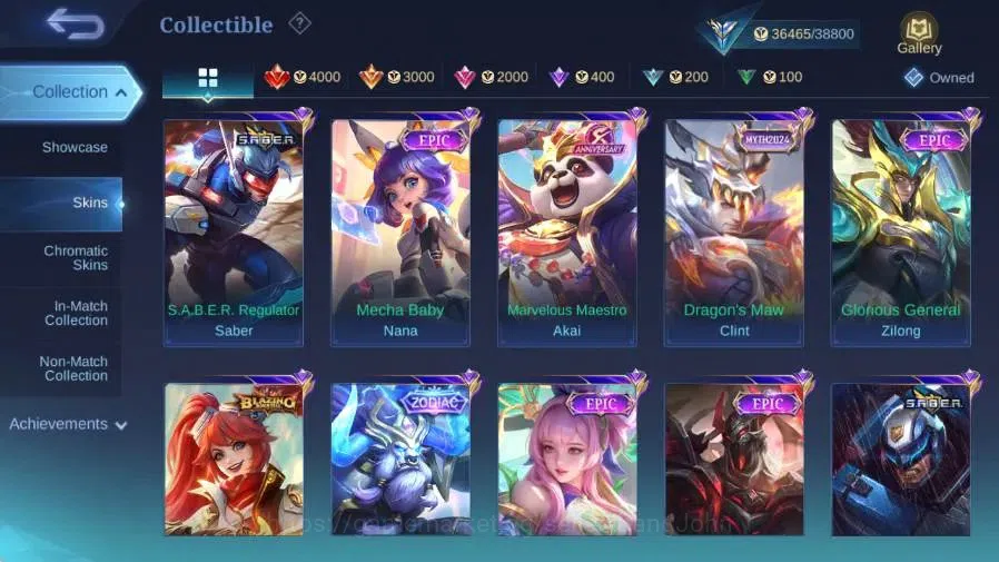 Mobile Legends: Bang Bang Accounts Global|Hero 100|Skin 165|Expert|Collector Natalia, image 6