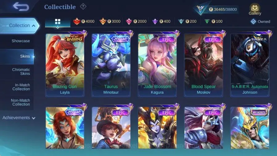 Mobile Legends: Bang Bang Accounts Global|Hero 100|Skin 165|Expert|Collector Natalia, image 7