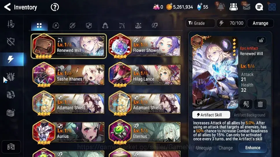 Epic Seven Accounts GLOBAL|UnVerif|2 ML (Rhianna&Luciel,LAST Rider Kra image 18