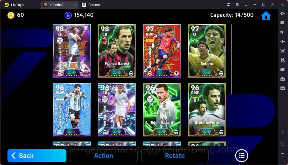 eFootball Accounts Mobile |PW 3133|Epic Baresi,Bebeto,Hazard,Flore,Ro image 4