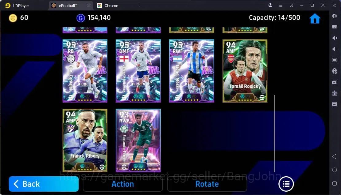eFootball Accounts Mobile |PW 3133|Epic Baresi,Bebeto,Hazard,Flore,Ro image 5