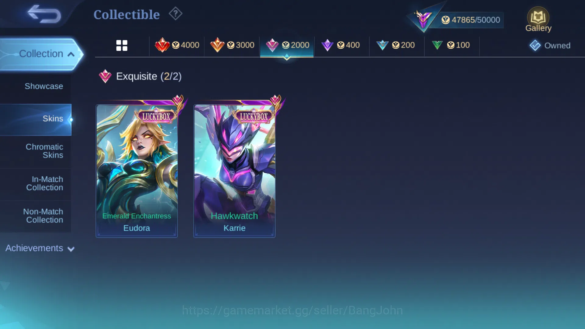 Mobile Legends: Bang Bang Accounts Hero 124 | Skin 200 | Emblem All Max | Prime Grang image 11