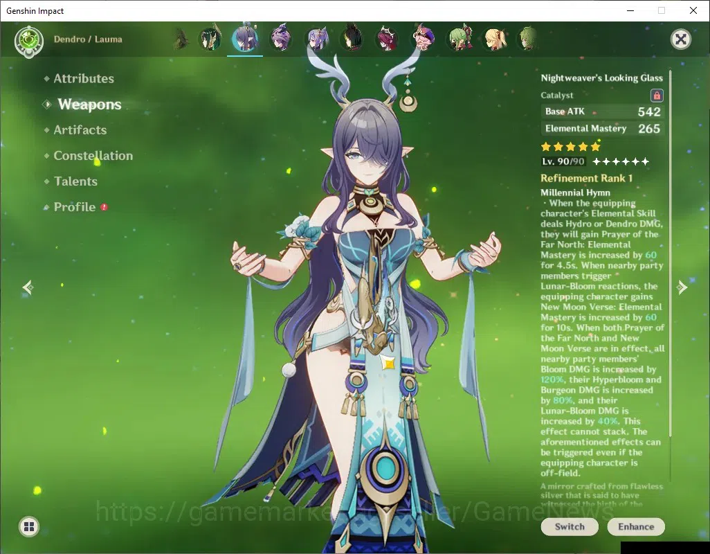 Genshin Impact Accounts ASIA|AR 57|PremTim Flins,Nefer|6 Limited+ 4 (*5Wea image 8