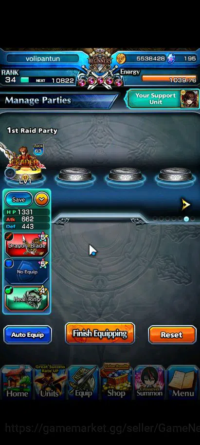 Grand Summoners Accounts Global|Rank 34 | 4 Ascend+1 TW | ShunaTW, Veldora, image 8