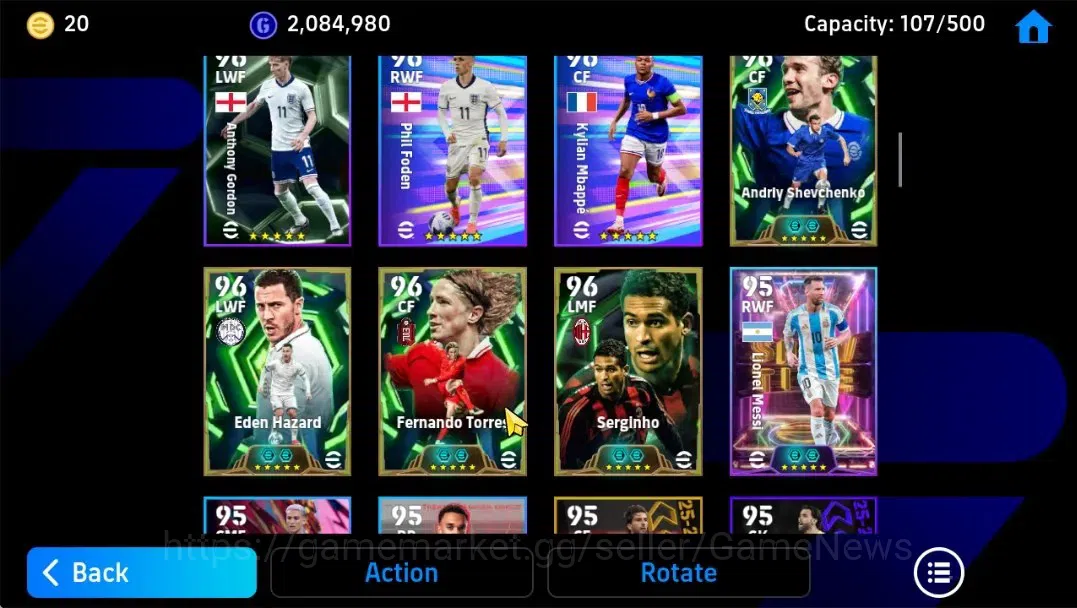 eFootball Accounts Android|Pele(Momentum Dribbling,PhenomFinishing),R image 15