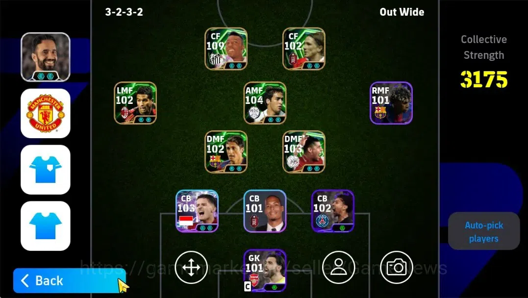 eFootball Accounts Android|Pele(Momentum Dribbling,PhenomFinishing),R image 16