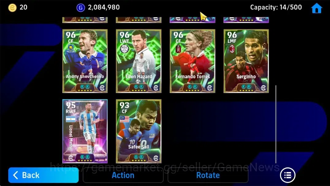 eFootball Accounts Android|Pele(Momentum Dribbling,PhenomFinishing),R image 6