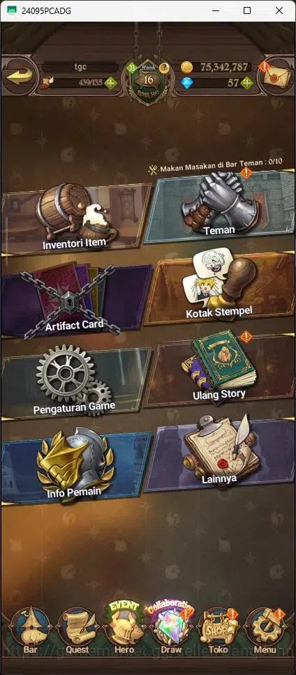 The Seven Deadly Sins: Grand Cross Accounts Others Global|1,9M CC|LR Elizabeth 1/6|UR Mesis 1/6,Menor 1/6,DKM 2/6|Collab 12