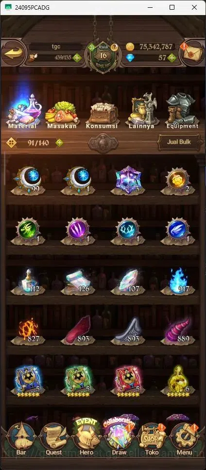 The Seven Deadly Sins: Grand Cross Accounts Others Global|1,9M CC|LR Elizabeth 1/6|UR Mesis 1/6,Menor 1/6,DKM 2/6|Collab 13