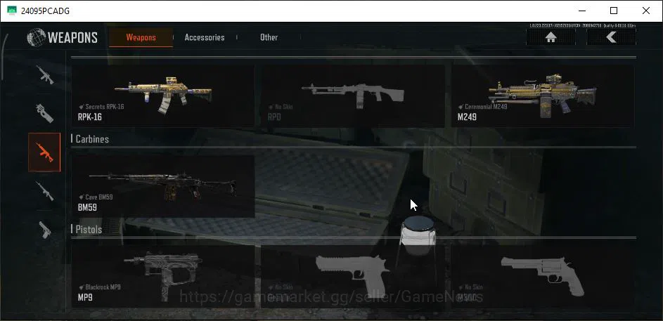 Arena Breakout Accounts Starter [MOBILE] Lv30|SV 10M|CV 8M|Royal Guard|Diamond AKM,Feathers MPX,Secret RPK,Ceremonial 8