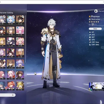 Honkai Star Rail Accounts Others Asia|TL 70|14 Limited|1 Team Prem|(Phainon,Sunday)+Sign