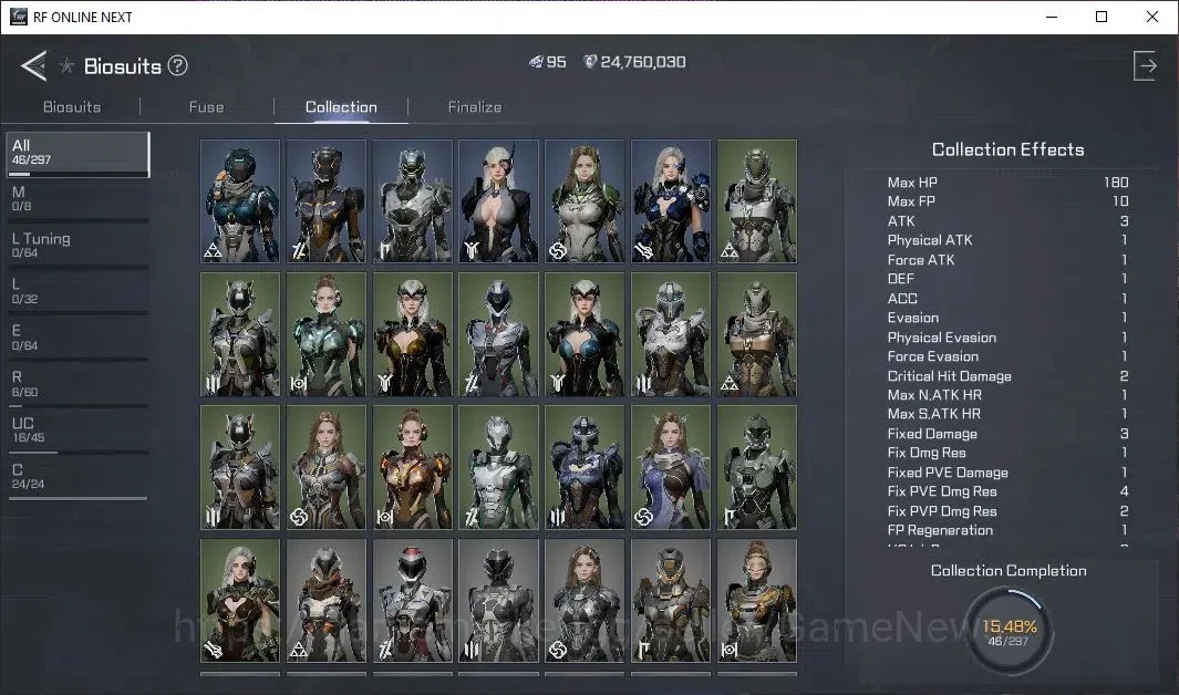 RF Online Next Accounts Starter Sabik 4 | Demolisher Lvl 50 | DM 95 + 30k  image 7