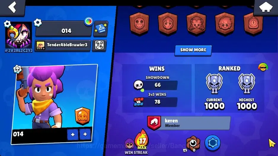 Brawl Stars Accounts Android | Starter 2247 Thropy|25 Brawler|2 Max Hyp image 13